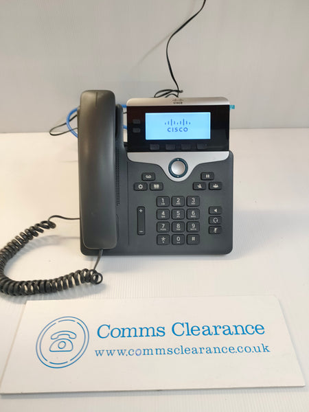 Cisco CP-7821 VoIP SiP IP Unified Phone