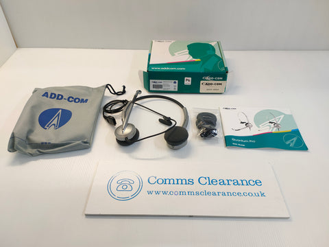 Addcom ADD-220 Quantum Pro Noise Cancelling Binaural Headset