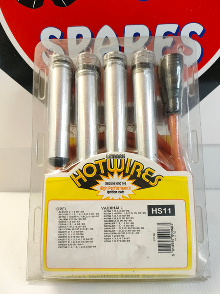 Lemark Hotwires Silicone Ignition Leads HS11 Opel / Vauxhall (Set of 4)