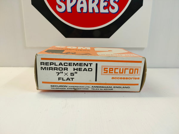 Securon Com/2 Replacement Mirror Head 7" x 5" Flat