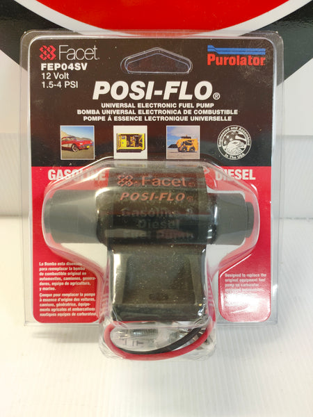 Facet Purolator Posi-Flo FEP04SV Universal Electronic Pump