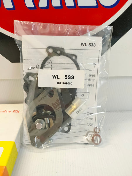 Webcon 32DIS Solex Carburettor Service Kit 9611709000 SX205