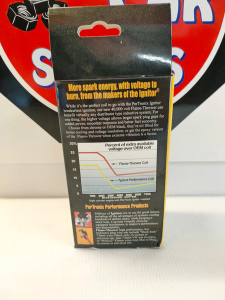 Pertronix 40001 Flame Thrower 40000v 1.5Ohm Chrome Coil