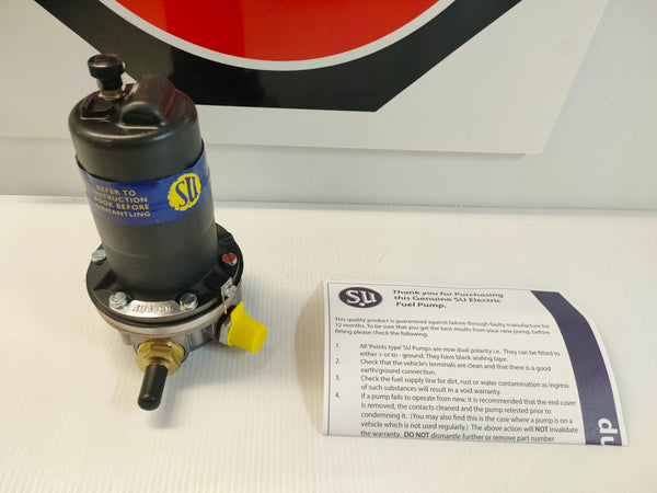 SU AUA66 LP Electronic Fuel Pump Dual Polarity (Morris Minor etc)