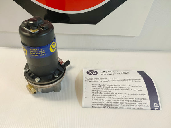 SU AUA66 LP Electronic Fuel Pump Dual Polarity (Morris Minor etc)