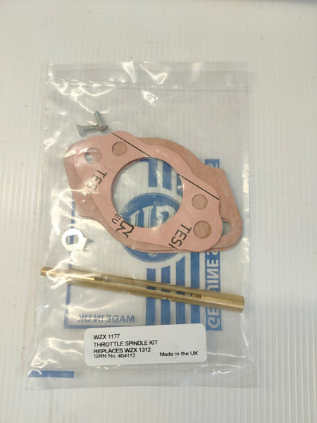 SU WZX1177 HS4 Carburettor Throttle Spindle Kit (Austin, Morris, MG etc)