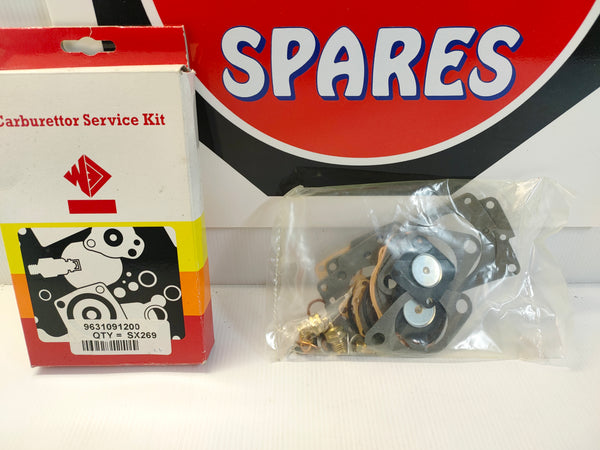 Webcon 32PDSIT Solex Carburettor Service Kit 9631091200 SX269 (VW, Audi)