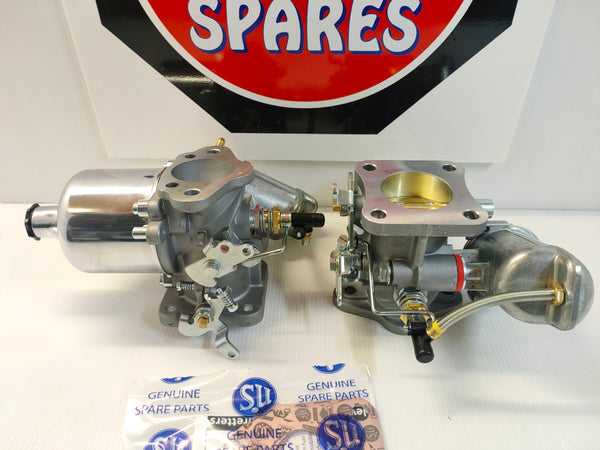 SU AVC981T HS6 Pair Carburettors Austin Healey 3000 MKII BJ7 6-cyl 1962-1964