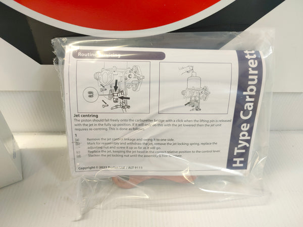 SU CSK24 H6 Thermo Carburettor Service Kit Bentley, Rolls Royce etc (Single)