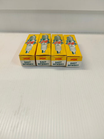 NGK BPR6EY V-Grooved Spark Plugs Pack 4 (Toyota)