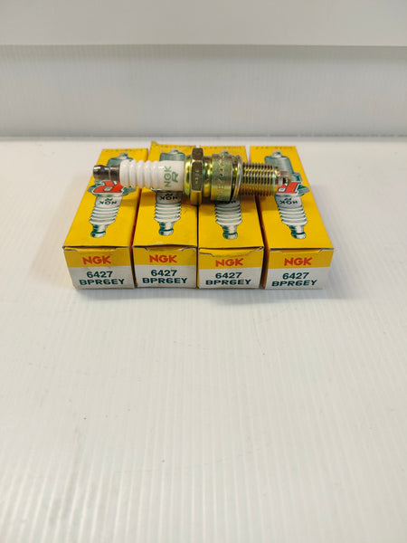 NGK BPR6EY V-Grooved Spark Plugs Pack 4 (Toyota)