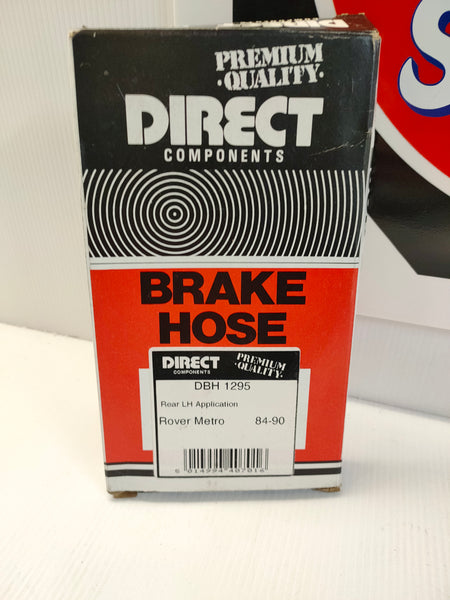 Direct Components DBH1295 / BH1295 Rear LH Brake Hose (Austin Metro 80-90)