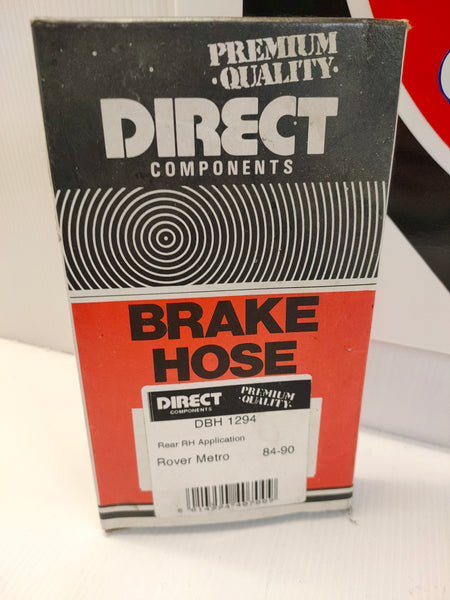 Direct Components DBH1294 / BH1294 Rear RH Brake Hose (Austin Metro 80-90) 