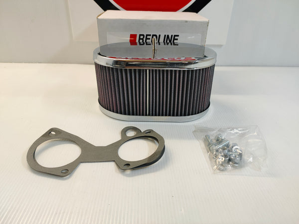 Redline AFB302 Chrome Air Filter 89mm (Weber 40/45 DCOE)