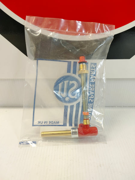 SU AUD9106 HS Jet Assembly .100" L/H Horizontal Red Jet Orange Band