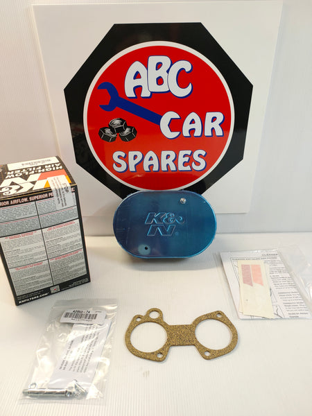 K&N 56-9106 Chrome Custom Racing Assembly Air Filter