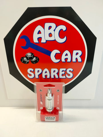 Sytec PRO804 / CR9418 Glass Cleanable Fuel Filter 6mm Tails