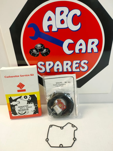 Webcon 9606207000 CD034 Stromberg CD 175CDUS Carburettor Service Kit (Saab / Volvo)