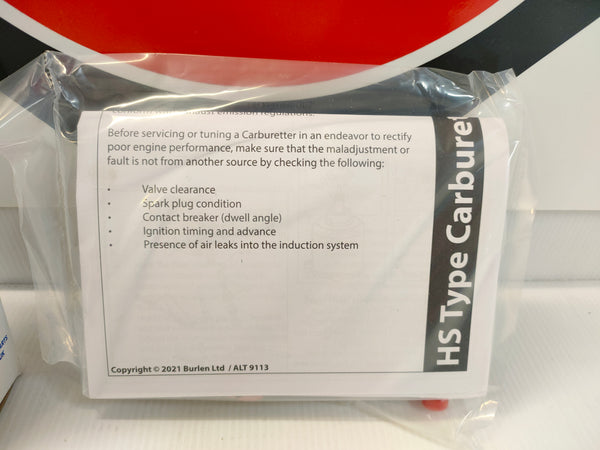 SU CSK53 HS4 Carburettor Service Kit Austin / MG / Morris / Triumph (Single)
