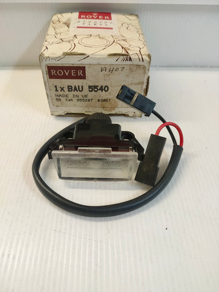 Rover BAU5540 Rear Registration Plate Light (Maestro)