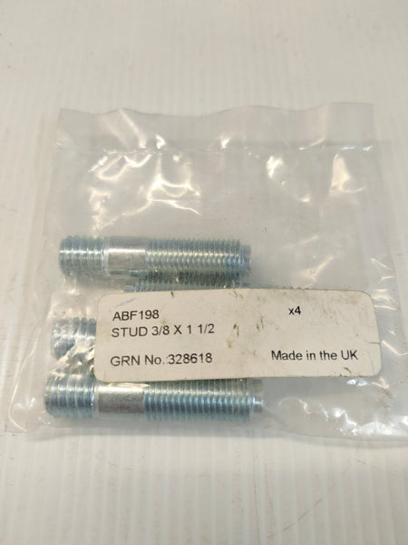 SU ABF198 Carburettor Studs 3/8" x 1 1/2" (Pack 4)