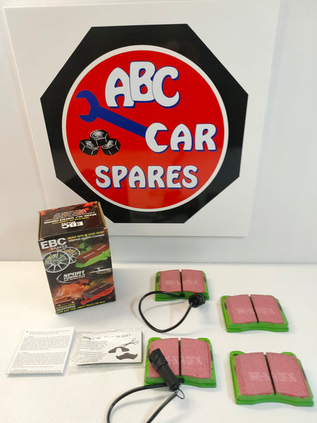 EBC Greenstuff DP2753 Brake Pads Ford Sierra RS Cosworth (pk4)