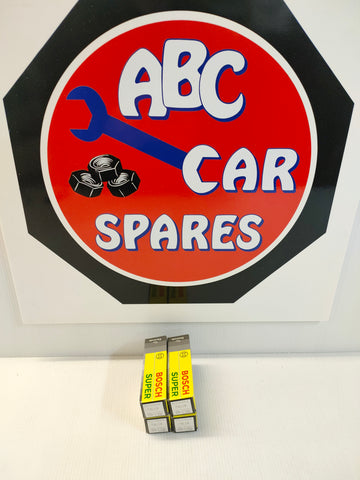 Bosch Super F8LCR Spark Plugs (Pack 4) BMW etc