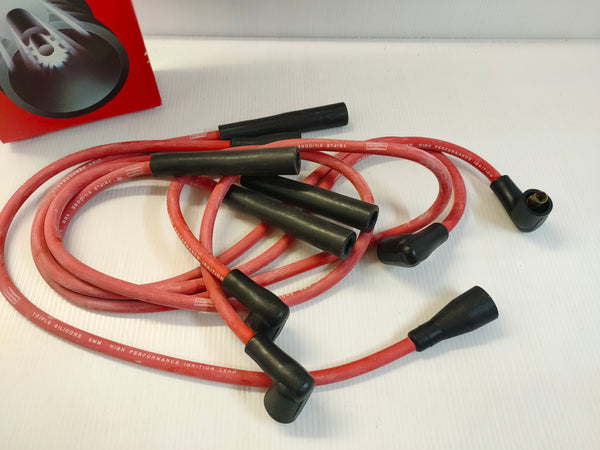 Champion LS-14 Triple Silicone Spark Plug HT Cable Set (Ford Escort etc)