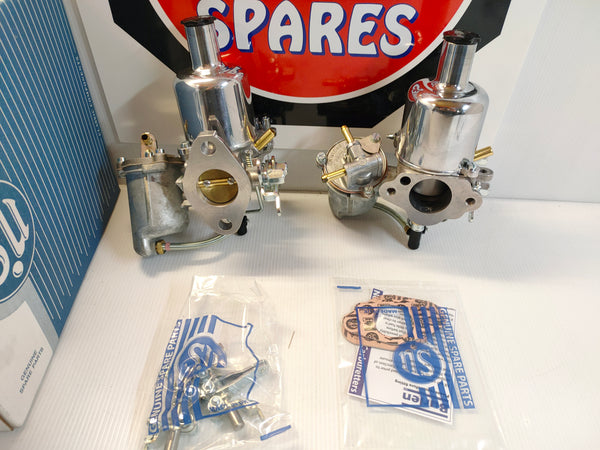 SU FZX3051 HS2 Pair Carburettors Mini Cooper incl Linkage 998cc