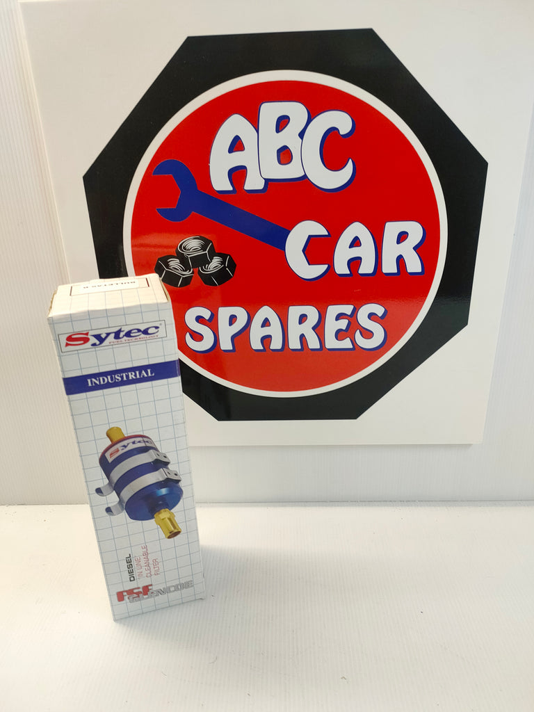 Sytec BulletA6-B In-Line High Pressure Fuel Filter 12mm - 12mm