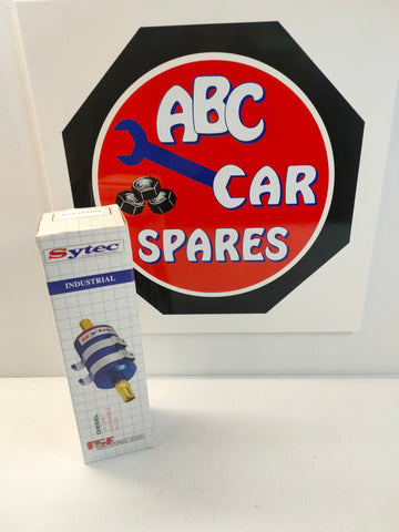 Sytec BulletA6-B In-Line High Pressure Fuel Filter 12mm - 12mm