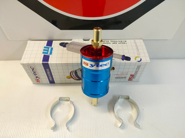 Sytec BulletA6-B In-Line High Pressure Fuel Filter 12mm - 12mm