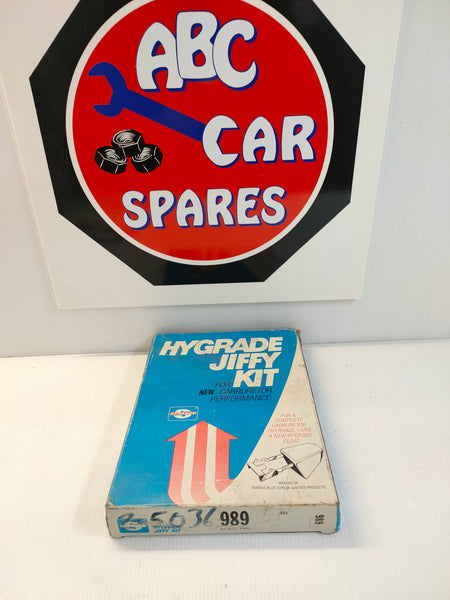 Standard Hygrade Jiffy 989 Rochester 2-Barrel Vara-Jet Carburettor Overhaul Kit