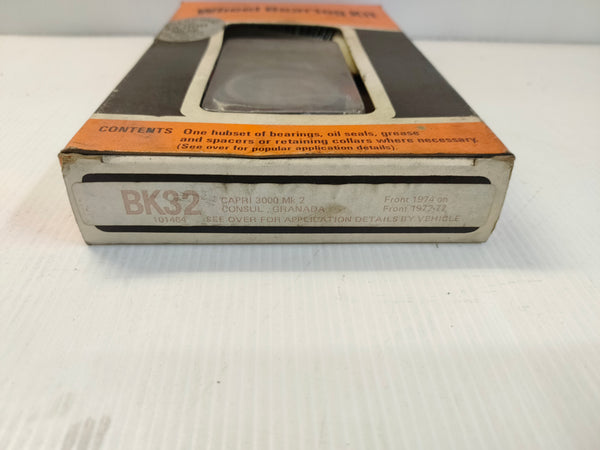 Moprod BK32 Ford Capri & Consul Front Wheel Bearings (1972 - )