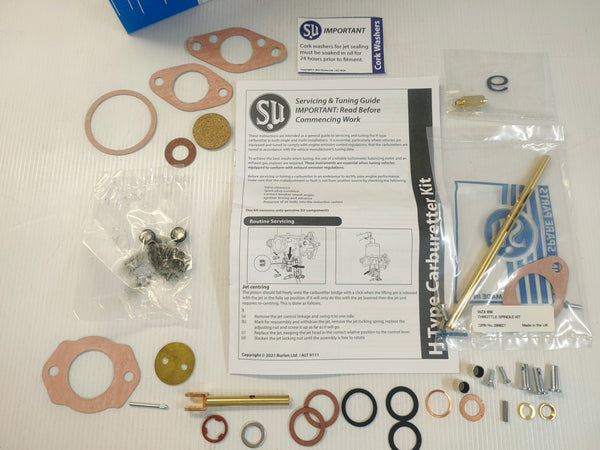 SU CRK267 HV1, OM or UBA Carburettor Rebuild Kit (Morris, Riley etc) (Single)