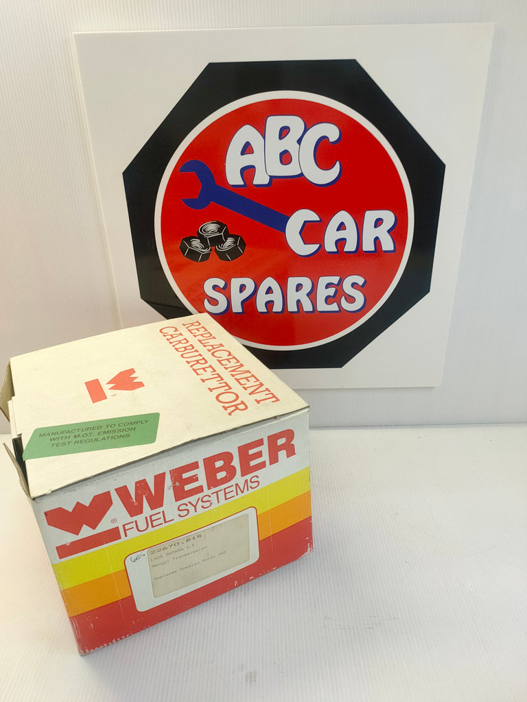 Weber 2267081500 Replacement Carburettor for Lada Samara 1.5 (No CAT)