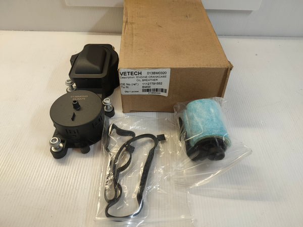 Vetech 11127791552 BMW Crankcase Breather Kit incl non-return valve