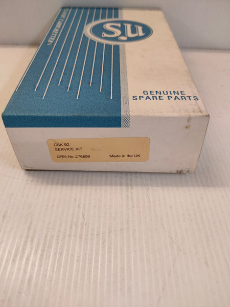 SU CSK92 D3 and HV1-4 Single Carburettor Service Kit (Alvis, Triumph etc)