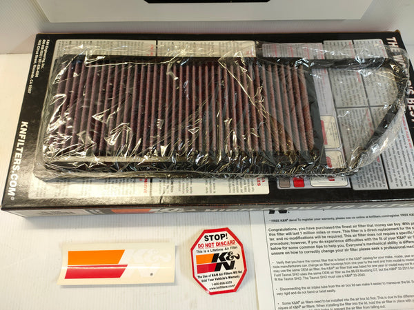 K&N 33-2840 Replacement Reusable Air Filter (Peugeot, Citroen etc)