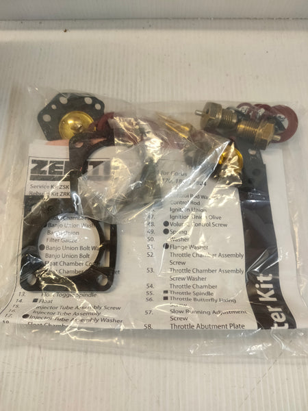 SU Zenith ZSK11 B32PBI-5 Carburettor Service Kit - Pair (Jaguar MK2 2.4)