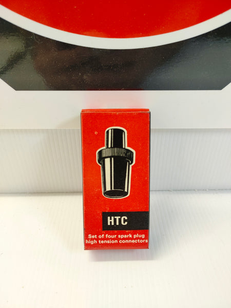 Champion HTC 'Red' Set of 4 Spark Plug HT Connectors / Caps