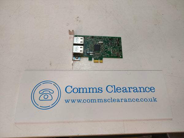 HP 616012-001 Dual Port 332T 1GB Ethernet PCI-E Network Adapter Card Low Profile
