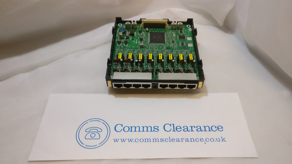 Panasonic KX-TDA3172 DLC8 8-Port Extension Card for TDA15 and TDA30 Telephone Systems (New)