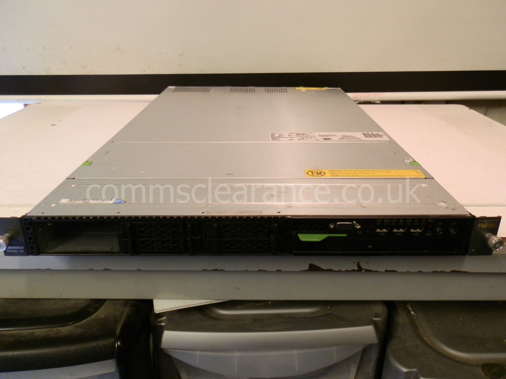 Fujitsu PRIMERGY RX200 S6 Server 2 x E5506 2.13GHz Processor 8GB RAM 2 x PSU