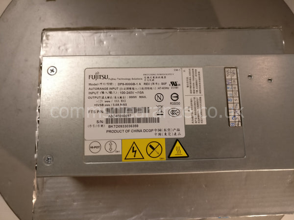 Fujitsu PRIMERGY RX300 S5 Server Replacement 800w Power Supply DPS-800GB-1 A