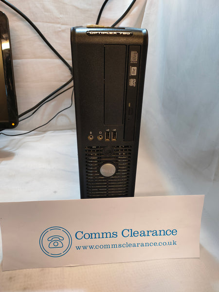 Dell Optiplex 780 PC Core2Duo Win10 (incl Win7 COA) 250GB HDD 4GB RAM incl keyboard