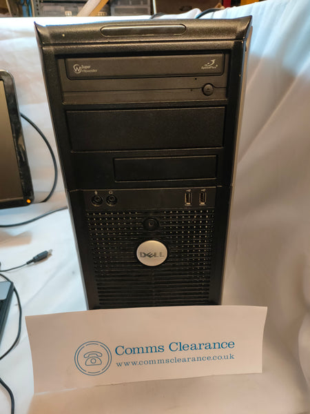 Dell Optiplex 780 PC Core2Duo Win10 (incl Win7 COA) 250GB HDD 4GB RAM incl keyboard