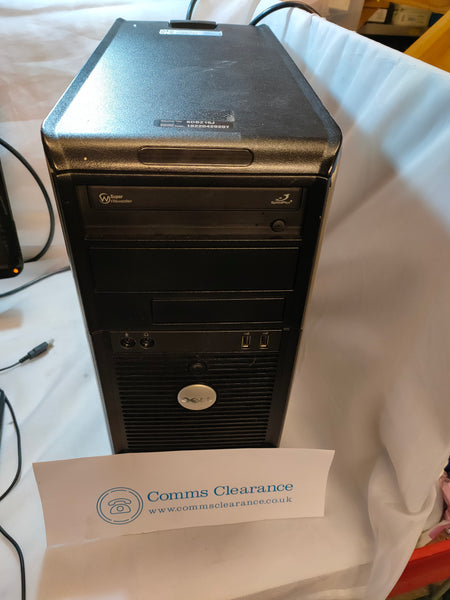 Dell Optiplex 780 PC Core2Duo Win10 (incl Win7 COA) 250GB HDD 4GB RAM incl keyboard