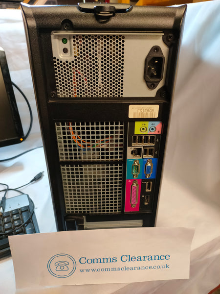 Dell Optiplex 780 PC Core2Duo Win10 (incl Win7 COA) 250GB HDD 4GB RAM incl keyboard