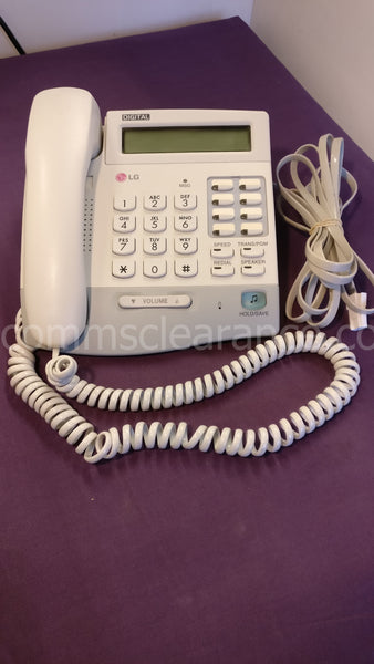 LG Nortel LKD-8DS Digital System Phone White